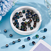 50Pcs 2 Styles Glass European Beads GLAA-PA0001-43-4
