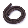 Handmade Polymer Clay Beads X-CLAY-R067-8.0mm-38-2