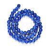 Natural Mashan Jade Round Beads Strands X-G-D263-6mm-XS08-4