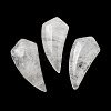 Natural Quartz Crystal Pendants G-M417-04F-1