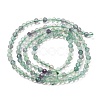 Natural Fluorite Beads Strands G-F596-32-3mm-6