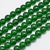 Natural & Dyed Malaysia Jade Bead Strands G-A146-10mm-A06-1