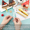 AHADEMAKER 60Pcs 3 Colors Reusable Acrylic Mirror Cakesicle Sticks DIY-GA0004-06-3