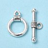 Tibetan Style Alloy Toggle Clasps LF0034Y-NF-1