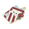 Valentine's Day Alloy Enamel Pendants PALLOY-V001-01A-2