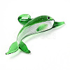 Handmade Lampwork Big Pendants LAMP-T023-10C-2