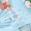48Pcs 12 Style Alloy Cabochons MRMJ-AR0001-21-4