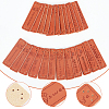 48Pcs 6 Styles PU Leather Labels DIY-WR0003-31-3