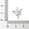 Brass Micro Pave Clear Cubic Zirconia Pendants LS-KK-H528-05B-P-3