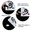 PET Hollow Out Drawing Painting Stencils DIY-WH20030-013-4