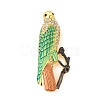 Bird Zinc Alloy Rhinestone Pins JEWB-S027-03G-B-1
