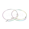 Adjustable Ion Plating(IP) 304 Stainless Steel Expandable Bangle Making BJEW-L604-09M-1