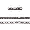 304 Stainless Steel Mother-Son Chains CHS-K001-84B-4