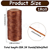 1 Roll Flat Waxed Cotton Cord OCOR-CL0001-13A-2