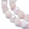 Natural Morganite Beads Strands G-K303-B03-8mm-3