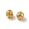 Brass Hollow Spacer Beads KK-P249-03B-G-2