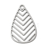 201 Stainless Steel Pendants STAS-S155-01P-07-1