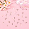 80Pcs 4 Styles Brass Cubic Zirconia Charms Sets ZIRC-YW0001-27-4