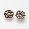 Tibetan Style Alloy Bead Caps MLF9832Y-NF-2