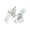 Natural Fluorite Pointed Pendants G-K329-36P-3