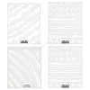 4 Sheets 4 Style 5D Nail Art Stickers STIC-OC0001-04-1