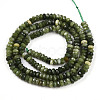 Natural Canadian Jade Beads Strands G-T141-42-2