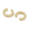 Rack Plating Brass Cuff Earrings EJEW-K245-09G-2