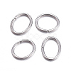 Tarnish Resistant 304 Stainless Steel Open Jump Rings STAS-F221-40P-H-2