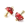 Brass Enamel Pendants X-KK-A252-13C-G-2