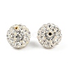 Czech Glass Rhinestones Beads LS-RB-E482-8mm-001-4