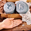 Gradient Segment Dyed Super Fine Mohair Yarn DIY-TAC0033-03A-7