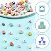 1440Pcs 15 Colors Opaque Acrylic Beads OACR-FS0002-80-2
