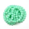 Baking Paint Crackle Glass Bead Strands DGLA-Q023-8mm-YS19-3