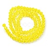 Transparent Glass Beads Strands EGLA-A039-T2mm-D21-2