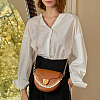 2Pcs 2 Style Resin Imitation Pearl Crossbody Purse Straps FIND-WR0009-54-6
