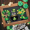 Saint Patrick's Day Theme Carbon Steel Cutting Dies Stencils DIY-WH0309-3313-2
