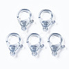 Transparent Acrylic Lobster Claw Clasps TACR-T023-01A-01-1