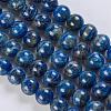 Natural Lapis Lazuli Beads Strands G-K254-01-10mm-1