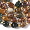 Natural Ocean Jasper Beads Strands G-F809-A36-01-4