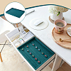 Velvet Jewelry Trays for Rings Stud Earrings AJEW-WH0455-402-4