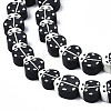 Handmade Polymer Clay Bead Strands CLAY-N011-43B-10-3