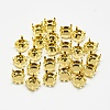 201 Stainless Steel Sew on Prong Settings STAS-T032-01G-12mm-1