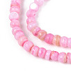 Natural Freshwater Shell Dyed Beads Strands SHEL-T020-29A-06-3