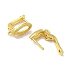 Brass Hoop Earring Findings KK-G536-11G-2
