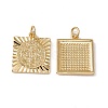 Brass Pendants KK-G439-49G-1
