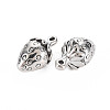 Tibetan Style Alloy Pendants PALLOY-T075-145AS-RS-3