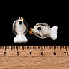 Handmade Lampwork Pendants LAMP-A007-01G-04-03-2