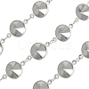 304 Stainless Steel Rhinestone Cup Chains CHS-K023-08A-P-1