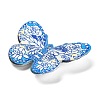 Printed Opaque Acrylic Beads MACR-R004-02A-2