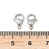 Non-Tarnish 316 Surgical Stainless Steel Lobster Claw Clasps X-STAS-316-FL10A-5
